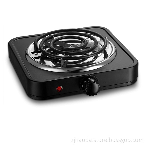 Single Electric Flat Cast Iron Heating Plate Burner